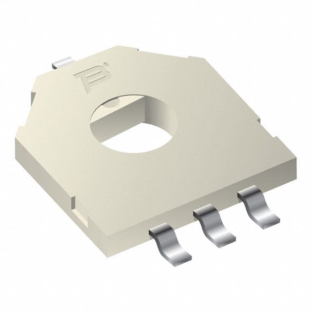 Resistive Rotary Pos Sensor, 10kR, 16V, Analog, SMD