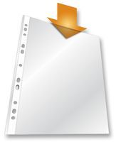 DURABLE OFFICE PRODUCTS   2659/19   POCKETS, A4, PUNCHED, 100PK