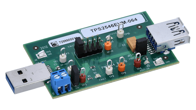 EVALUATION BOARD FOR TPS2546