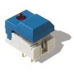 Illuminated Pushbutton Switch SPDT 10mA 24VDC Yellow LED Black