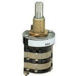 5 Pos DP5T Rotary Switch, 1A 28VDC, Non-Shorting, Panel Mount