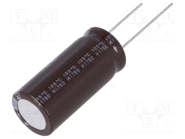 390uF 100V Aluminum Electrolytic Capacitor Radial 1.34A