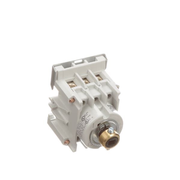 3 positions Rotary Switch,  600 V ac,  40A