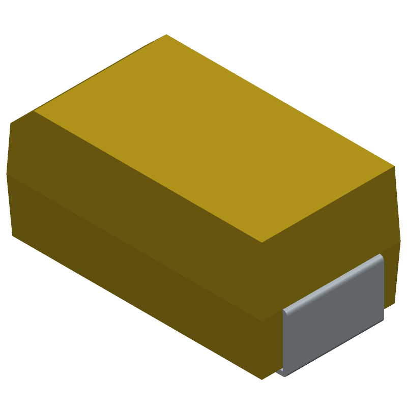 Cap Tant Solid 10uF 25V C CASE 10% (6 X 3.2 X 2.6mm) Inward L SMD 6032-28 0.3 Ohm 125°C T/R