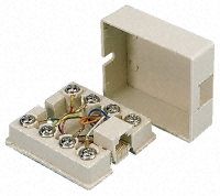 Decelect Forgos RJ11 Wall Mounting Box