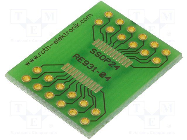 ROTH ELEKTRONIK RE931-04 ADAPTOR, SMD, SSOP-24, 0.65MM