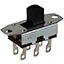 DPDT Slide Switch, On-On, 0.5A, 125VDC, Solder Lug, Panel Mount