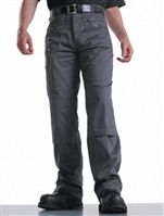 Men's 32in Waist, 32in Long Blue Cotton, PET Trousers