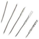 HIGH-TEMPERATURE INCONEL OVERBRAIDED SILICA FIBER INSULATED THERMOCOUPLES