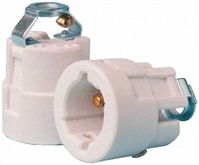 Orbitec 150 W Porcelain Lampholder, B22 Base, Bayonet