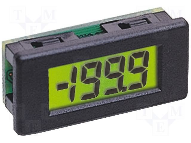 LASCAR - DPM 1AS-BL - VOLTMETER, LCD, 3.5DIGIT, 30MM