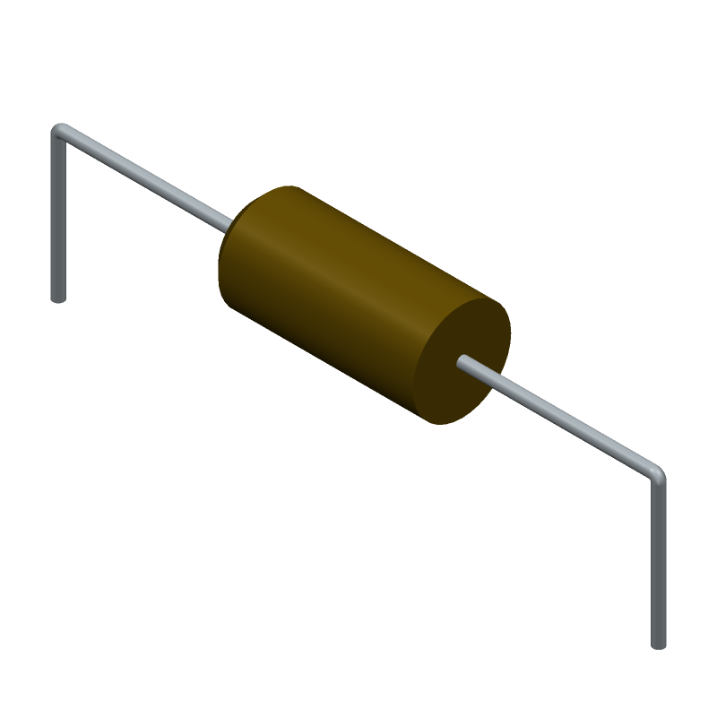 Cap Tant Wet 15uF 75V 10% (5.56 X 15.45mm) Axial 5 Ohm 125°C Automotive Tray