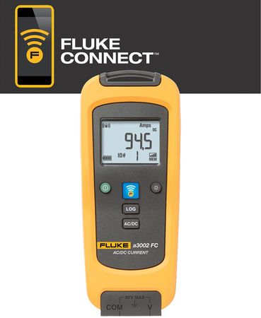 Data logger Current, 600 AAC, 1000 ADC, Fluke Connect, FLK-A3002 FC, Fluke