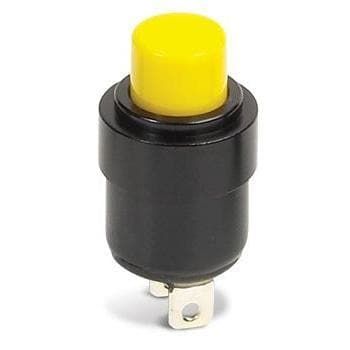 Switch Push Button SPST Round Plunger 10A 115VAC 28VDC Alternate Contact Solder