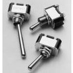 SPDT Toggle Switch, 20A 250V, Momentary, Screw Terminal, Bat Actuator