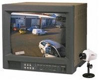CCTV,camera,colour,kit,c/w 14in switching monitor/camera