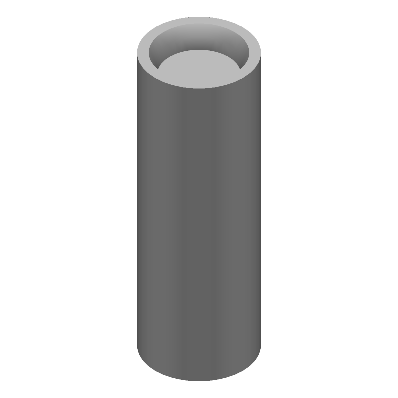 6AWG Copper Crimp Terminal, 25.78mm L, 300V, Silver Plated