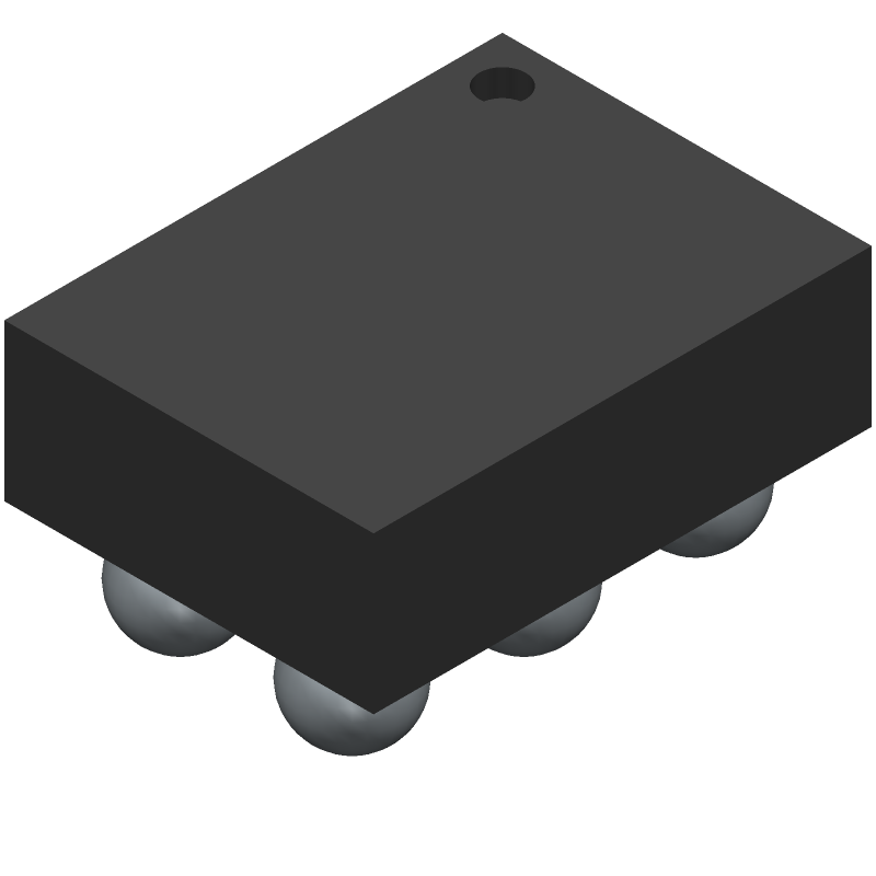 Switching Regulator, Voltage-mode, 1A, 6600kHz Switching Freq-Max, PBGA6, WLCSP-6