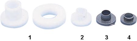 Insulating Bushing, IB4-3, Austerlitz Electronic GmbH