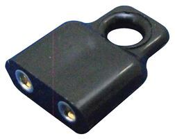 SOCKET, SHORTING LINK, 1.02MM, BLACK