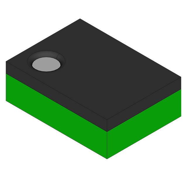 12b I2C Temp Sensor, -40 to 125C, 2.7-5.5V, SMD