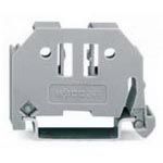 249 Series End Stop, Grey Plastic, UL94 V-0