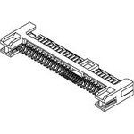 44-Contact Edge Mount SAS Terminal Block, 0-55°C, Solder Termination