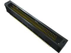 100-Contact Shrouded Header, 2-Row, 0.8mm Pitch, Surface Mount