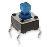 Tactile Switch SPST 50mA 50VDC PC Pin Thru-Hole