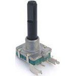 Mechanical Encoder Rotary Incremental Flat 0.02N.m Straight Quadrature Digital Square Wave 12PPR Through Hole PC Pin