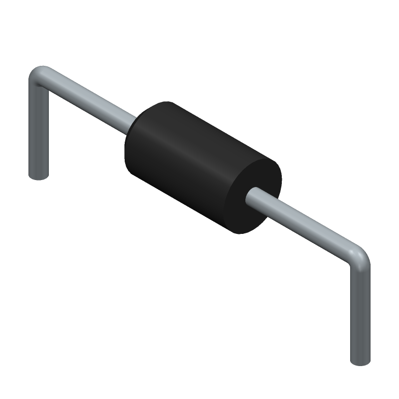 400W Bidirectional TVS Diode, 5.8V, DO-15