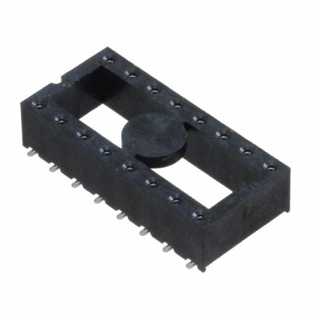 IC Socket, DIP16, 16 Contact(s), 2.54mm Term Pitch, 0.36inch Row Spacing, ROHS COMPLIANT