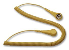 TBA (ELECTRO CONDUCTIVE PRODUCTS)         ECP1410/1.1             Ground Cord, Yellow, 3m, 1.1Mohm
