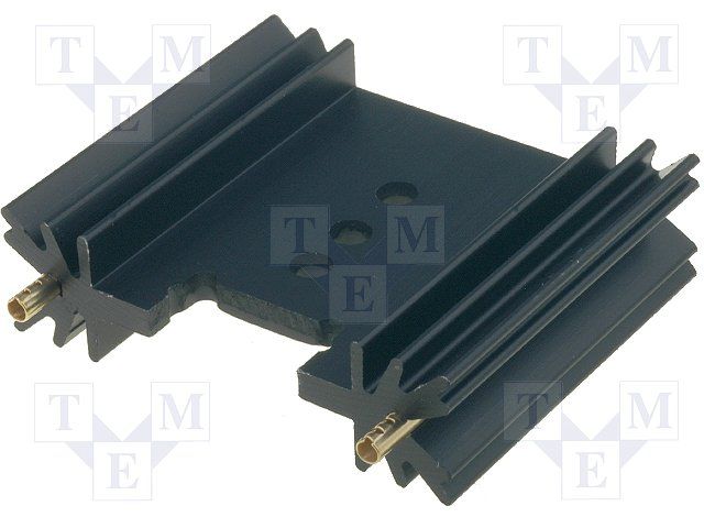 HEAT SINK, TO-220/TO-3P, 7°C/W; Thermal Resistance: 7°C/W; Packages Cooled: TO-3P, TO-220; External Width - Metric:...