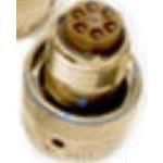 31-Contact Cable Mount Circular Connector, 850VDC, -55°C to 200°C