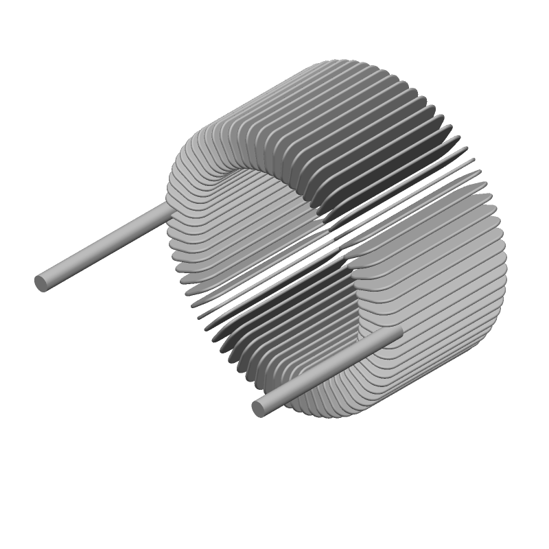 Inductor High Current Toroid 12uH/7.9uH 15% 1KHz 12A 0.008Ohm DCR RDL