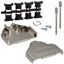 Shielded 25 Pos Zinc Die Cast Backshell Kit 180°