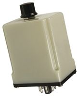 DPDT Time Delay Relay, 10A 30VDC, 120VAC Coil, Socket Mount