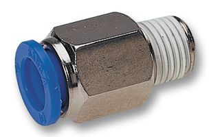 MADER         L053.1238            Pneumatic Fitting, Push-in, 6 mm, 6 mm, 1/4