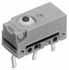 SPDT Snap Action Switch, 2A 125VAC, Solder, Pin Plunger