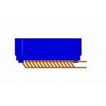 Conn Card Edge F 40 POS 2.54mm Solder RA Thru-Hole