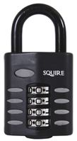 Squire 40mm Die Cast Alloy, Steel Combinationwith Padlock, 6mm Shackle