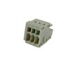 3-Pos Terminal Block, 2.5mm Pitch, 160V, 4A, Cable Mount