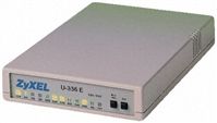 Zyxel U336E data/fax modem,33.6kbps