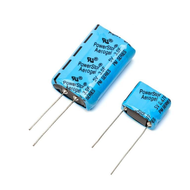 5V 1.5F Radial Through Hole Supercapacitor