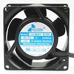 FAN,115VAC,25CFM,80X80X38,12W SLEEVE,12LEADS,UL/CUL/TUV/CE