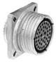 10-Contact Receptacle, 600V 7.5A, Composite Body, Gold Contact