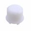 CAP TACTILE ROUND FROSTED WHITE