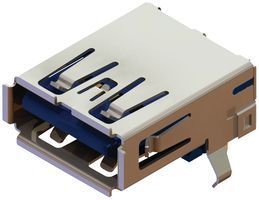 GLOBAL CONNECTOR TECHNOLOGY         USB1075-30-P-B.             USB, 3.0 TYPE A, RECETPACLE, TH
