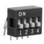 SWITCH SLIDE DIP SPST 50MA 24V